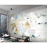 Gcbpwh Tapeziertisch Tapete Marmor Landschaft Moderne Minimalistische 3D Tapete Wohnzimmer Sofa Tv Hintergrund Kinderzimmer Wandbilder-450cmx300