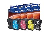 Brother LC-1100HY Original Tintenpatronen im Value Pack (für Brother MFC-5890CN, MFC-5895CW, MFC-6490CW, DCP-6690CW, MFC-6890CDW)