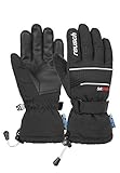 Reusch Unisex Fingerhandschuhe Connor R-TEX® XT Junior in sportlichem Schnitt black/white, 6