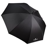 TOM TAILOR Automatik Stockschirm Golfschirm Regenschirm Familienschirm 621 TT, Farbe:Black