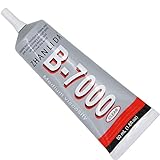 MMOBIEL B-7000 50 ML Mehrzweck Flüssig Kleber Industrie Extrem Stark High Performance Adhesive Glue Semi Fluid Transperent Klebstoff 50ML / 1,68 OZ Tube Inkl. Prezisions Dosier Sp