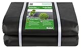 GardenMate 2mx10m Bahn/Plane 150g/m² Premium Gartenvlies - Unkrautvlies Extrem Reißfestes Unkrautschutzvlies - Hohe UV-Stabilisierung - Wasserdurchlässig - 2mx10m=20m²