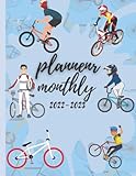 2022-2023 monthly planner: BMX | bike | cyclist | cross | bike | sport | cover |bicycle January 2022 to December 2023 - 24 Months |2022-2023 ... , Goals, and More | Gift idea for birthday ,