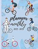 2022-2023 monthly planner: BMX | bike | cyclist | cross | bike | sport | cover |bicycle January 2022 to December 2023 - 24 Months |2022-2023 ... , Goals, and More | Gift idea for birthday ,