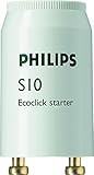 10 Stück Phillips S10 Ecoclick Starter für Leuchtstoffröhren von 4-65 W