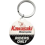 Nostalgic-Art 48032 - Kawasaki - Riders Only - Schlüsselanhänger R
