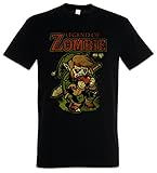 Urban Backwoods Legend of Zombie Herren T-Shirt Schwarz Größe XL