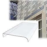 Haustür Überdachung Türüberdachung, Vordertür-Terrassen-Markise, Polycarbonat-Türvordach, Türdach Für Draußen Sonnenschutz Regenschutz 40*80 Cm, 40*100 Cm, 40*120 Cm ( Size : 40X80cm(15X31inch) )