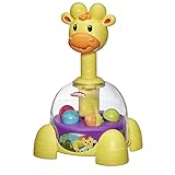 Playskool Kreiselspaß Giraffe, Spiel mit hüpfenden Bällen für Babys und Kleinkinder ab 1 Jahr (Amazon Exclusive)