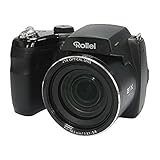 Rollei Powerflex Digitalkamera 210 HD (16 Megapixel, 21-fach optischer Zoom, 25 mm Weitwinkelobjektiv, HD Video, 7,62 cm (3 Zoll) Display) schw