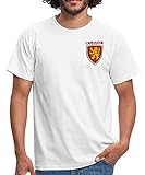 Spreadshirt Harry Potter Gryffindor Quidditch Potter Männer T-Shirt, 4XL, Weiß