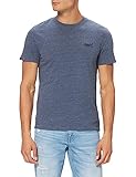 Superdry Herren Vintage Logo Emb Tee T-Shirt, Navy Marl, XL