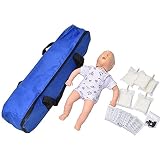 BJH Atemwegsobstruktionsmodell für Säuglinge, CPR-Trainingspuppe, Infarkt-Notfallmodell, Erste-Hilfe-Atemwegsmodell für Säuglinge für Unterricht und Training