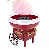 Zuckerwattemaschine für Zuhause - Cotton Candy Maker für Kindergeburtstag - 500W Leistung für Kurze Aufheizzeit - Für Zucker oder Bonbons geeignet - Leicht zu Reinig