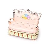luckxuan Schmuckkasten Dekorative Sammler Schmuck Schmuckschachtel for Frauen Mini Möbel Sofa Schmuckschatulle Aufbewahrungsbox Schmuckk