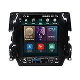 ADMLZQQ 9.7'' Doppel-Din-Autoradio Für Honda Civic 2015-2020,Touchscreen-Autoradio,Rückfahrkamera,BT/AM/FM/RDS/USB/SWC,Voller AV-Ausgang,Spiegelverbindung,4G LTE WiFi,Carplay,Ts6