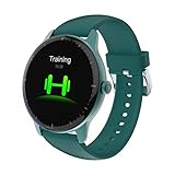 LLM Smartwatch Herren Damen Sport Fitness Armband IP68 Schlaf Pulsmesser für Android IOS(A)
