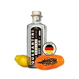 QUARANTINI Social Dry Gin [Made in Germany] 1x 0,5l - fruchtiger Summer Gin mit Papaya, Bergamotte, Wacholder - ausgezeichneter Premium Gin - inkl. Sp