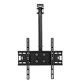 Vemount TV Deckenhalterung Schwenkbar Neigbar Fernseher Halterung 26-55 Zoll Monitorhalterungen Fernsehhalterung LED LCD Halter Flachbildschirm VESA 400x400 Belastung bis zu 40 kg max