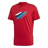 adidas Palemston Tee T-Shirt für Herren, Rot/R