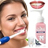 Zahnpasta Zur Fleckenentfernung - Zahnpasta Entfernen Sie Zahnbelag Flecken Zahnaufhellung Tiefenreinigung Mundhygiene Perfekt für U-Form Elektrische Zahnbürste(30ml)