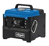 scheppach Inverter SG1400i Benzin Stromerzeuger Stromgenerator Generator mit Invertertechnik | max. 800W Leistung | 56cm³ Hubraum | 1x 230V Steck