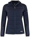 Cutter & Buck Oak Harbor Leichte Jacke für Damen, Steppjacke mit Wattierung aus recycelbaren Fasern, Übergangsjacke, Damen Jacke leicht, Golfjacke, Funktionsjacke, Dark Navy S