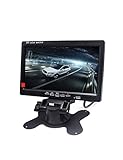 7 Zoll LED Hintergrundbeleuchtung TFT LCD Monitor für Auto Rückfahrkameras, Auto DVD, Serveillance Kamera, STB, Satellitenempfänger und andere Video-G