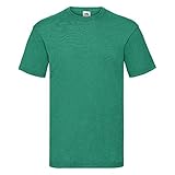 Fruit of the Loom Valueweight T-Shirt Diverse Farbsets S M L XL XXL 3XL 4XL 5XL (L, Retro Heather Green)