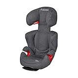 Maxi-Cosi Rodi AirProtect (AP) Kindersitz, Mitwachsender Gruppe 2/3 Autositz (ca.15-36 kg) mit Ruheposition und Optimalem Seitenaufprallschutz, Nutzbar ab ca. 3,5 bis 12 Jahren, Sparkling Grey (grau)