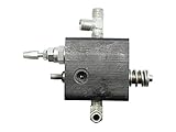 SECURA Hydraulisches Steuergerät Steuerventil kompatibel mit CMI C-HSP-8/3000 Holzsp