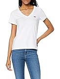 Levi's Damen Perfect Vneck T-Shirt, Weiß (White + 0002), X-S