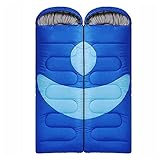 wangYUEQ Schlafsack 4 Jahreszeiten Schlafsack for Erwachsene, Baumwollfach Schlafsäcke for Indoor Outdoor Camping Reise Wandern Rechteckige Schlafsäcke (Color : Green, Size : M)