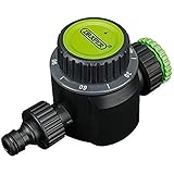 DRAPER 36748 – Elektronischer Kugelhahn Wasser Timer – schwarz , WTM1