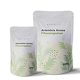 ANNUMISIA® Artemisia Annua Blattpulver 50 g oder 100 g - Einjähriger Beifuß - ohne Stängel und ohne Zusatzstoffe - enthält Artemisinin - deutsche Markenqualität (50g)