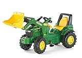 Rolly Toys S2671002 710027 - rollyFarmtrac John Deere 7930 Tretfahrzeug (für Kinder ab drei Jahre, Flüsterlaufreifen, verstellbarer Sitz)