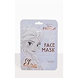 MAD Beauty Disney Gesichtsmaske Elsa aus Frozen die Eiskönigin - feuchtigkeitsspendende & erfrischende Tuchmaske für gepflegte Haut und einen schönen T