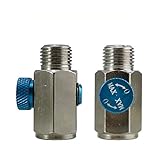 LXH-SH Das elektromagnetische Ventil 5pcs Mini Luftdruckregler, 1/4 Gewinde, Einbauschränke Staubfilter, Air Flow Ventilregler Luft Einstellschalter for Pneumatic Tool Industrieb