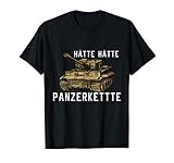 Hätte Hätte Panzerkette - Soldaten & Panzerfan Geschenkidee T-S