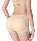 FEOYA Damen Butt Lifter Push-up Panties Miederslip mit Bauch-Weg-Effekt Miederpants String Mieder Butt Lifter Shaper figurenformend Shapewear - L