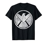 Marvel Agents of S.H.I.E.L.D. Grungy Logo Vintage T-S