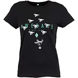 Werder Bremen GOTS Women T-Shirt (S, schwarz)