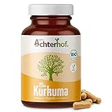 Bio Kurkuma Kapseln hochdosiert (180 Stück) 4800mg Curcuma pro Tagesdosis - ohne Zusätze - vegan - laborgeprüft - direk