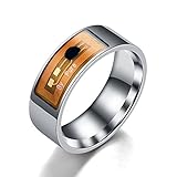 Colorful(TM) NFC Multifunktionale Wasserdichte Intelligente Ring Smart Wear Finger Digital Ring (54 (17.2))