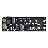 Xiwai SFF-8643 auf U2 Kit NGFF M-Key auf HD Mini SAS NVME PCIe SSD SATA Adapter für Motherb