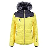 Icepeak Viroqua Kunstpelzkragen Skijacke Damen gelb *UVP 169,99 38