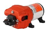 Seaflo Wasserdruck-Membranpumpe, 4,5 GPM, 17 LPM, 12 V, 40 PSI, Boot, Yacht, M