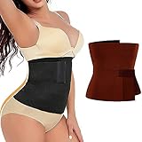 HYISHION Snatch Me Up Bandage Wrap Lendenwirbel, Invisible Wrap Waist Trainer Tape für Damen, Abnehmender Bauch Taillentrainer Shaper Gürtel, Taillenstützgürtel Snatch Me Up Bandage,Braun,5