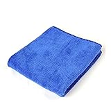 Autowaschetuch. 3 0X70CM Autowaschmittel-Mikrofasertuch, Auto-Reinigung Trocknungstuch Verdickungsfenster Super Saugfähigkeit (Color : Blue)