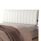 WENZHE Kopfteil Kissen for Betten Bettrückwand Rückenkissen, Keil Rückenlehne Weiche Hülle, PU Wasserdicht Doppelkopfstützkissen, Benutzt Für Hotel Gastfamilie S